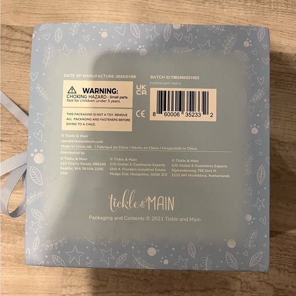 Tickle & Main Everybunny Prays The Praying Musical Bunny, Baptism & Easter Gifts - Picture 7 of 10